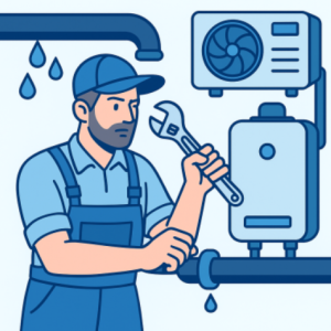 Reparación de fugas y mantenimiento de equipos